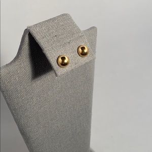 Jewelry - Half gold earring balls Jewelry - Half gold earring balls